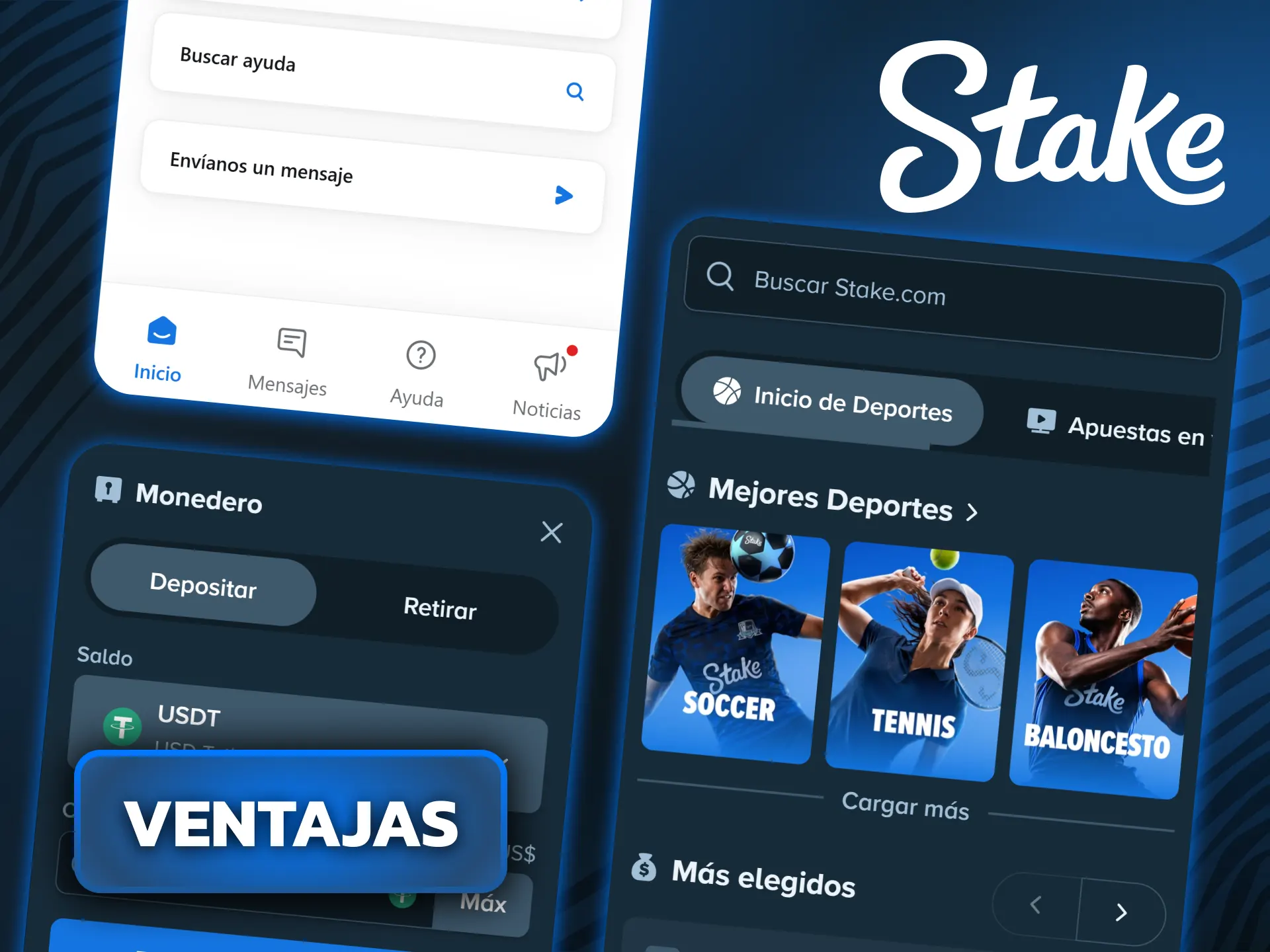 Descubrí todas las ventajas de apostar desde la aplicación móvil de Stake.
