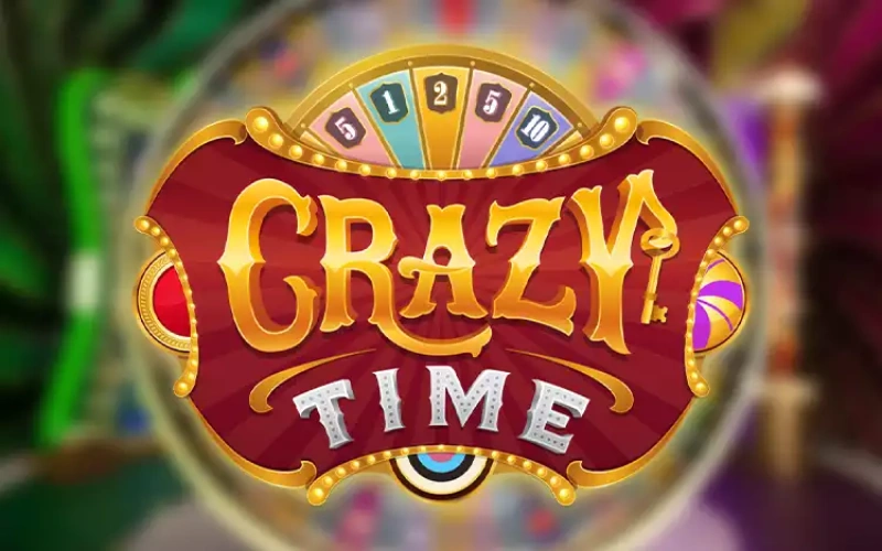 Participá en la rueda de la fortuna y sus minijuegos en Crazy Time en Stake.