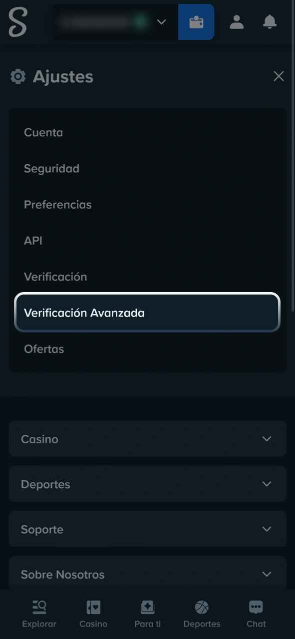 Consultá los diferentes niveles de verificación y sus límites en Stake.